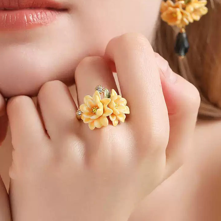Gardenia Flower Ring
