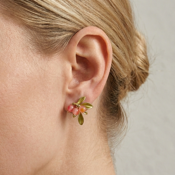 Berry Earrings Selenichast