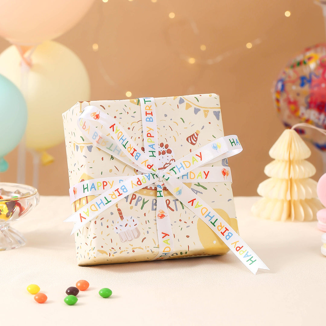 Selenichast Happy Birthday Gift Wrapping