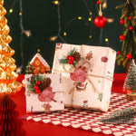 Selenichast Christmas Dachshund Gift Wrapping