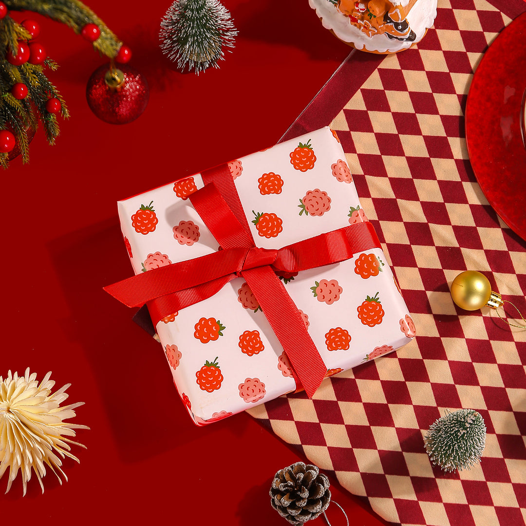 Selenichast Raspberry Gift Wrapping