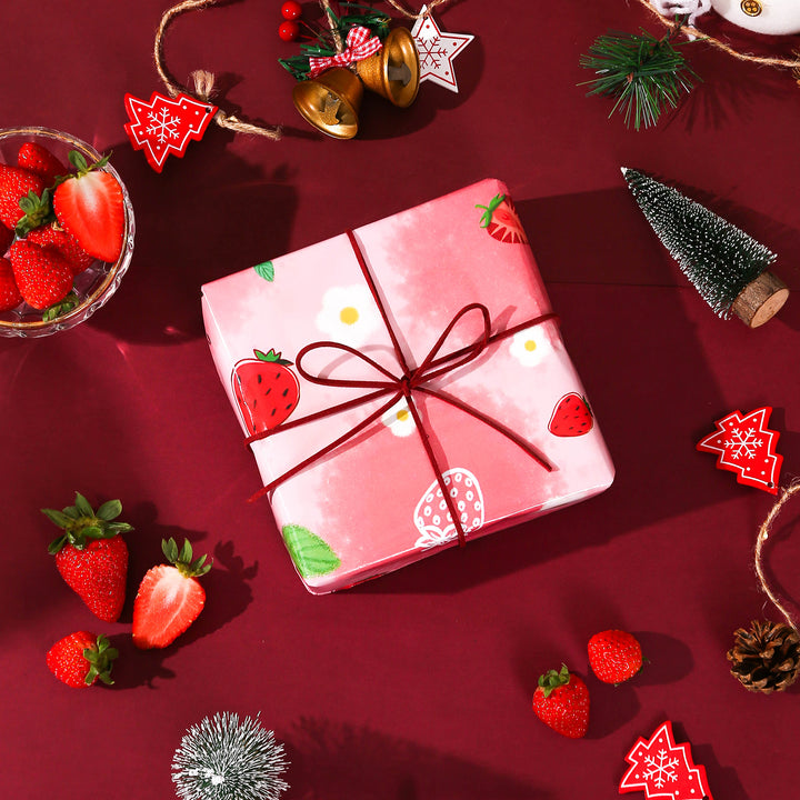 Selenichast Strawberry Gift Wrapping