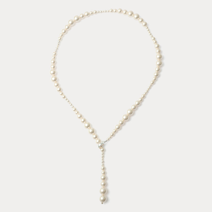 Pearl Lariat Necklace