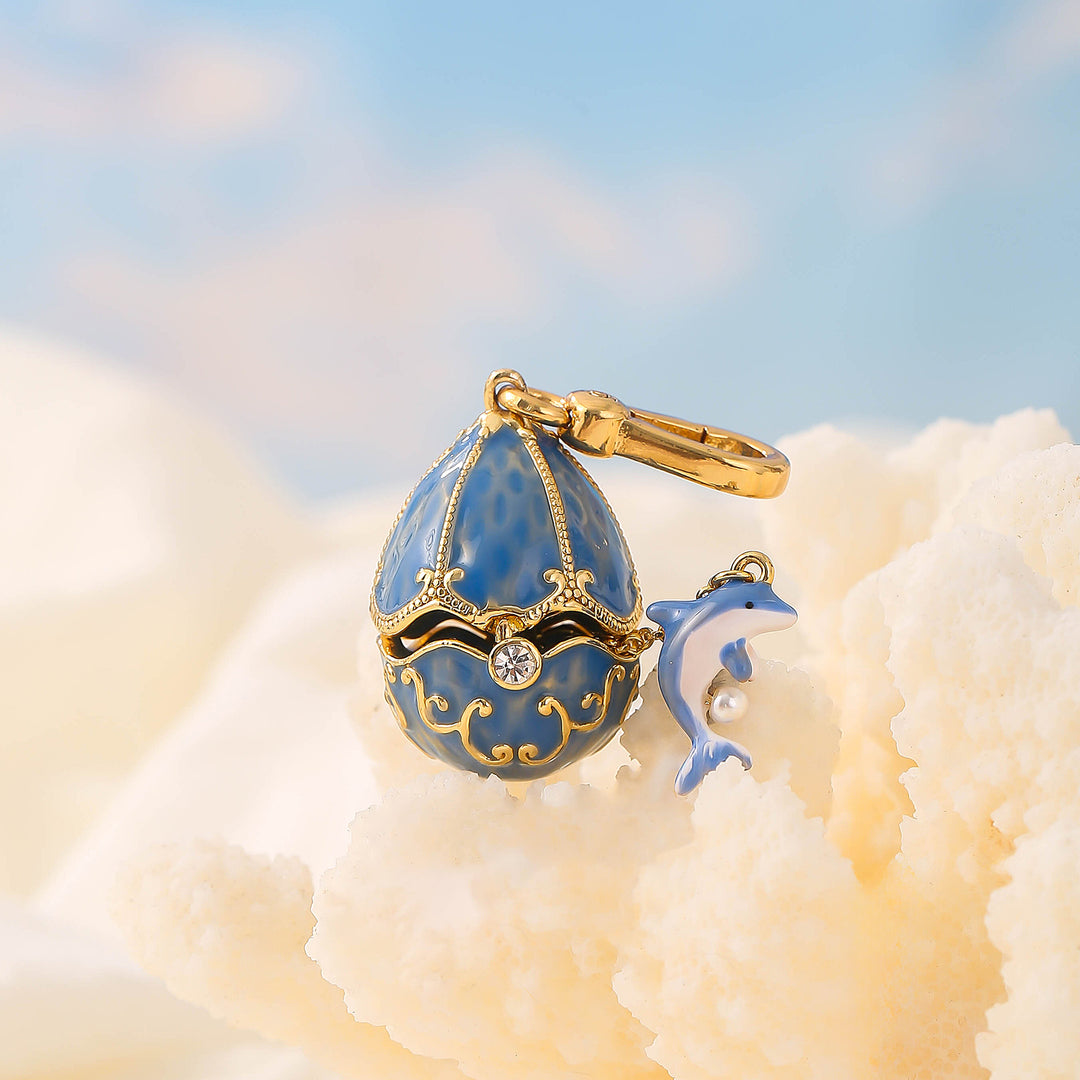 Collana del medaglione di delfino