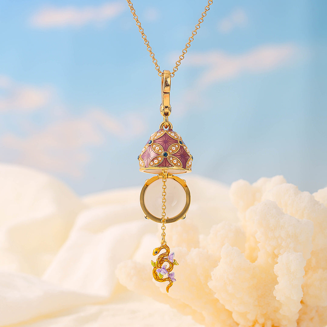 Collana Dragon Egg Locket
