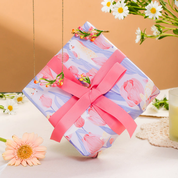 Tulip Jewelry Set with Gift Wrapping
