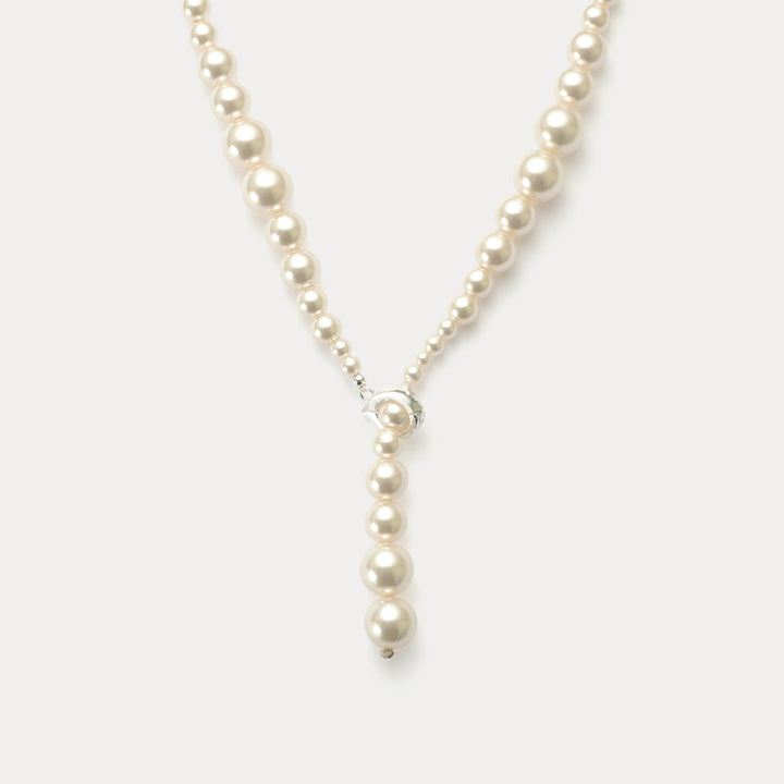 Pearl Lariat Necklace