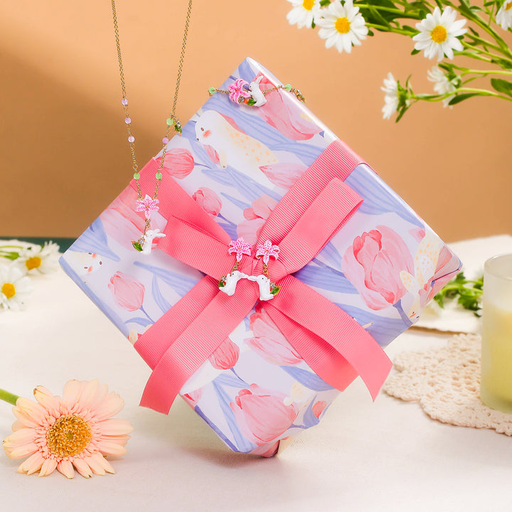 Lily Rabbit Jewelry Set