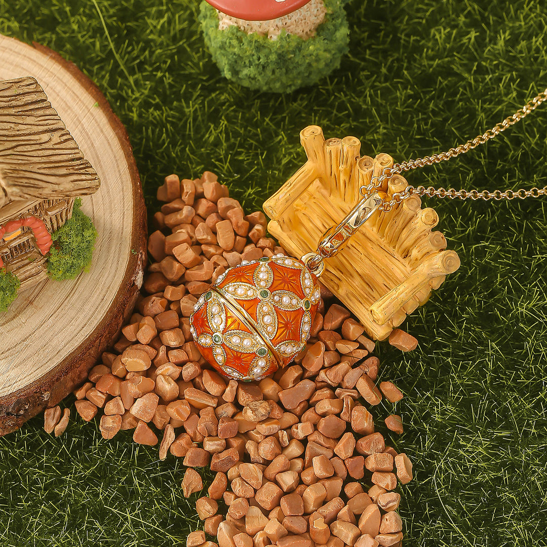 Highland Cow Locket Necklace