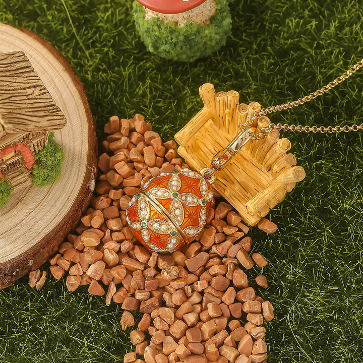 Highland Cow Locket Necklace