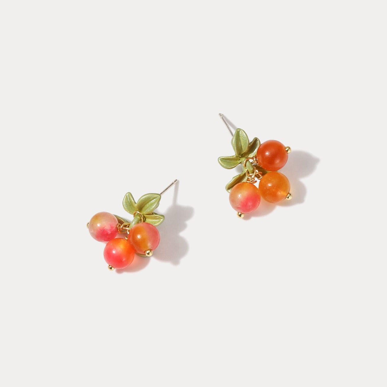 berry stud orchard earrings