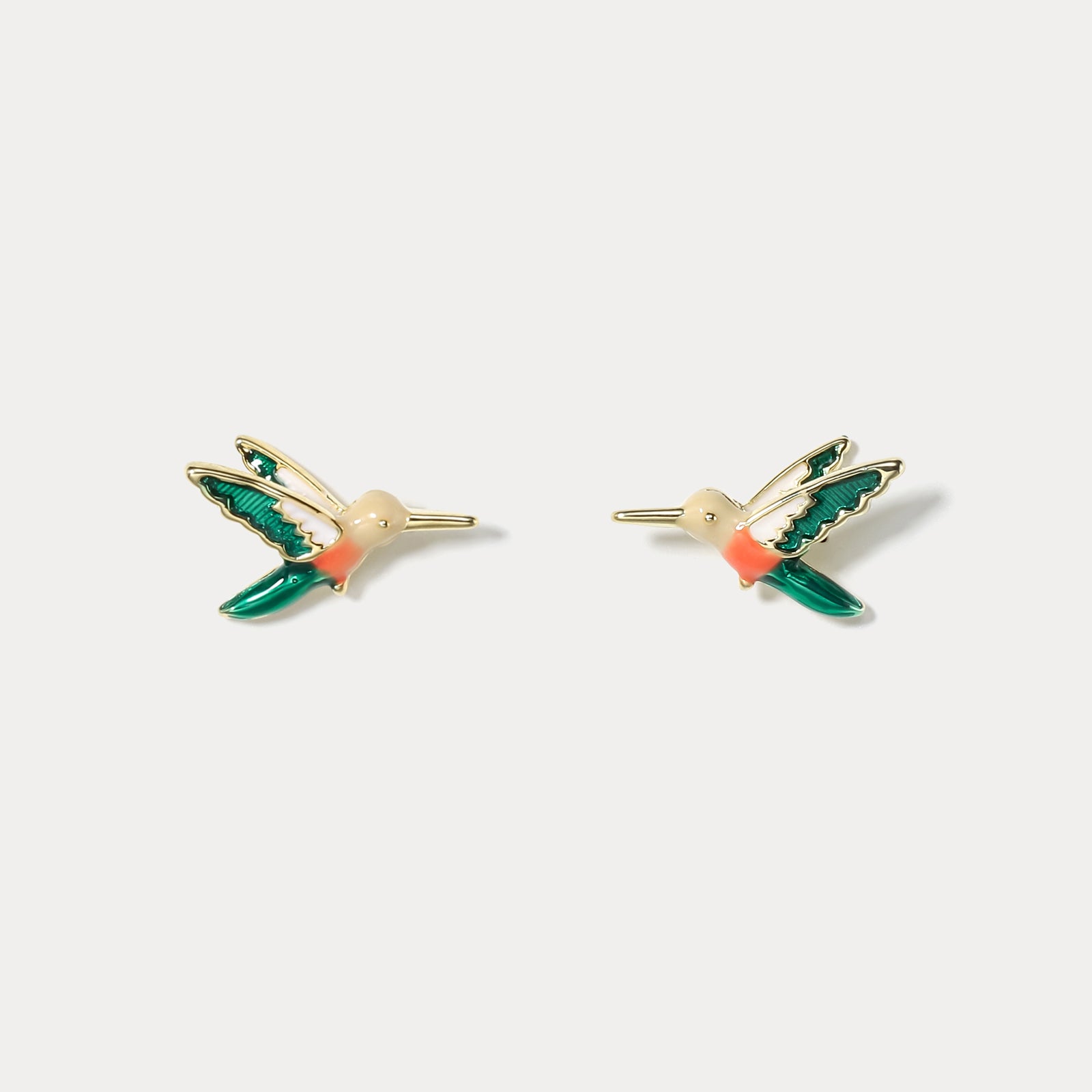 Selenichast Hummingbird Stud Earrings
