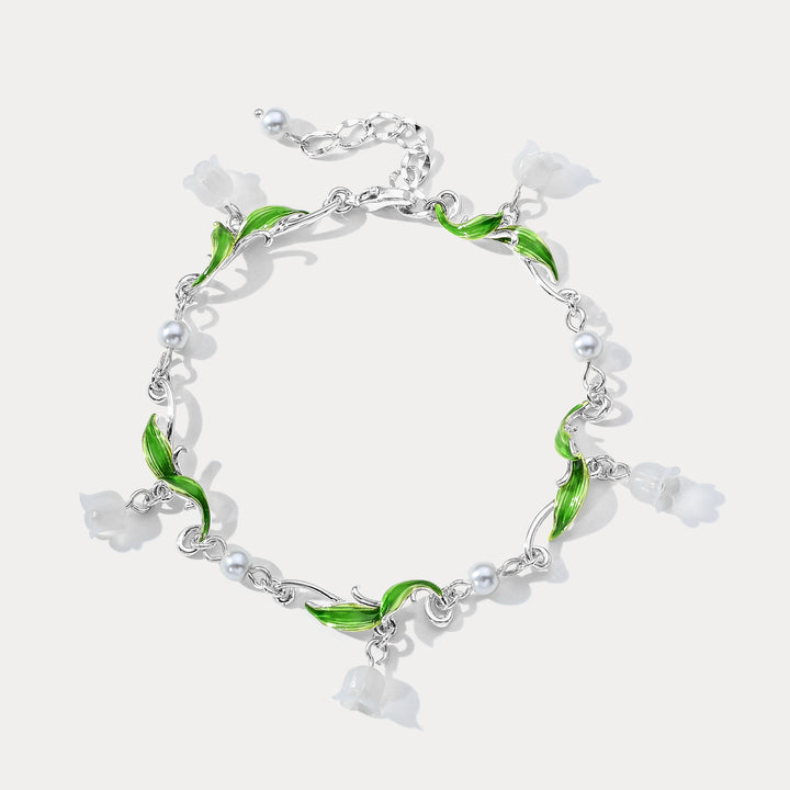 Lily of the Valley Charm Bracelet
