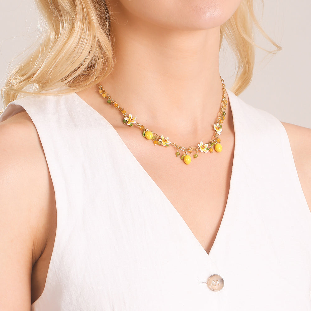 Lemon Charm Necklace