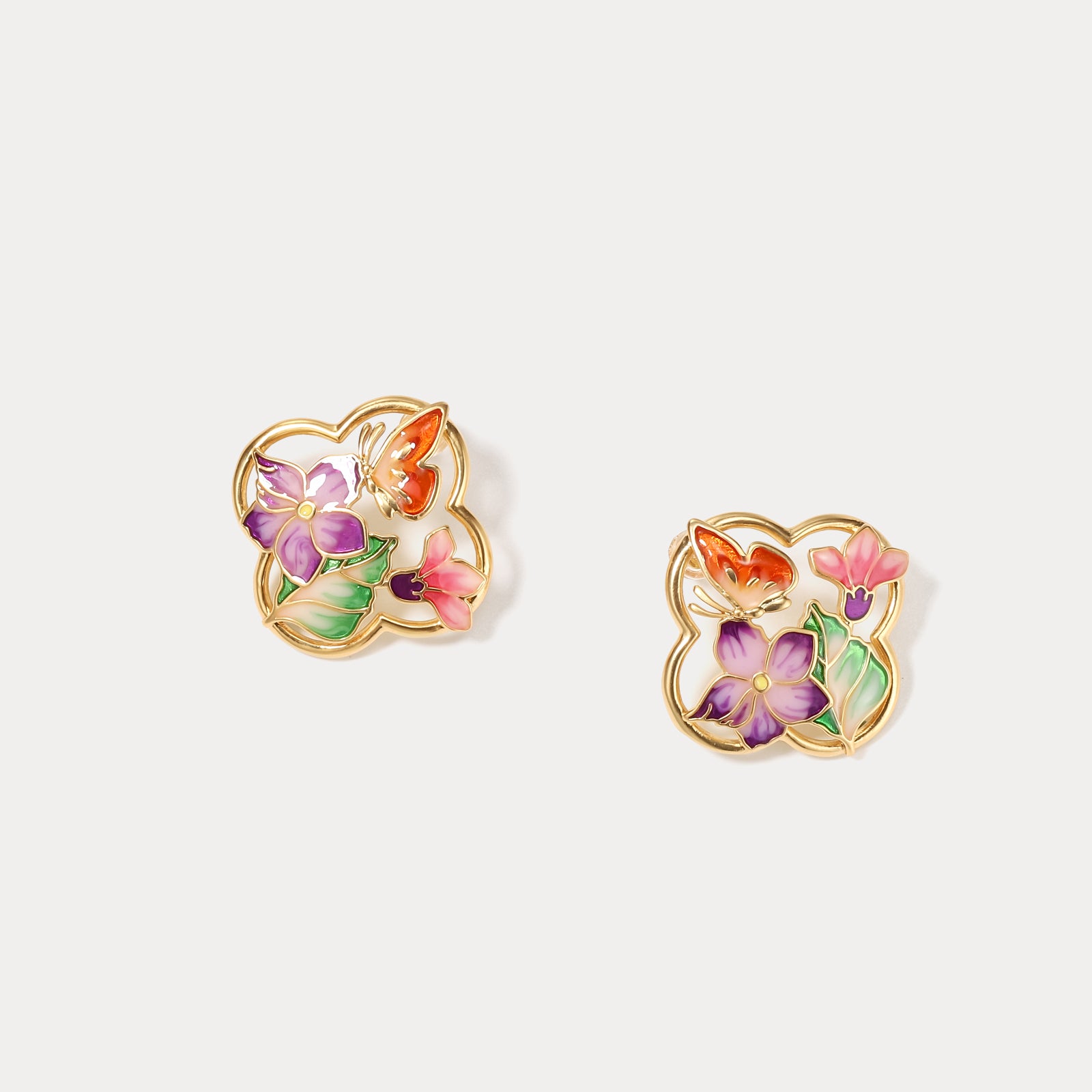 Vintage Garden Butterfly Earrings Gifts for Women