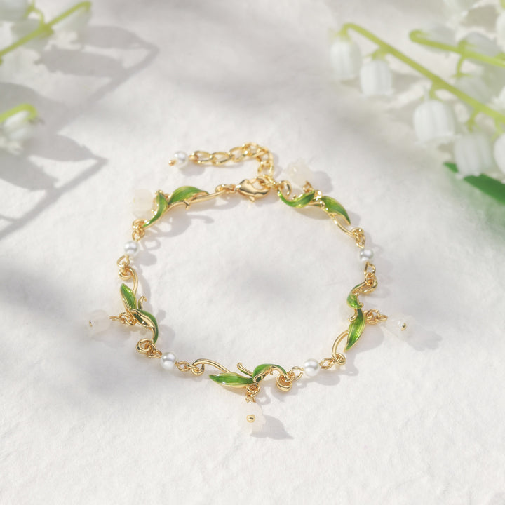 Lily of the Valley Charm Bracelet