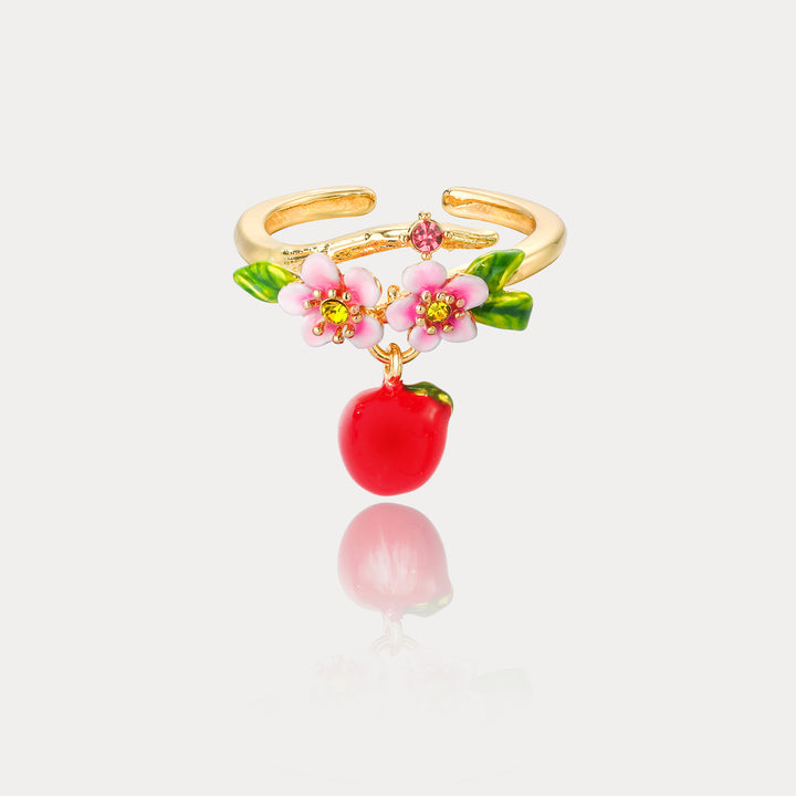 Selenichast Gold Apple Ring