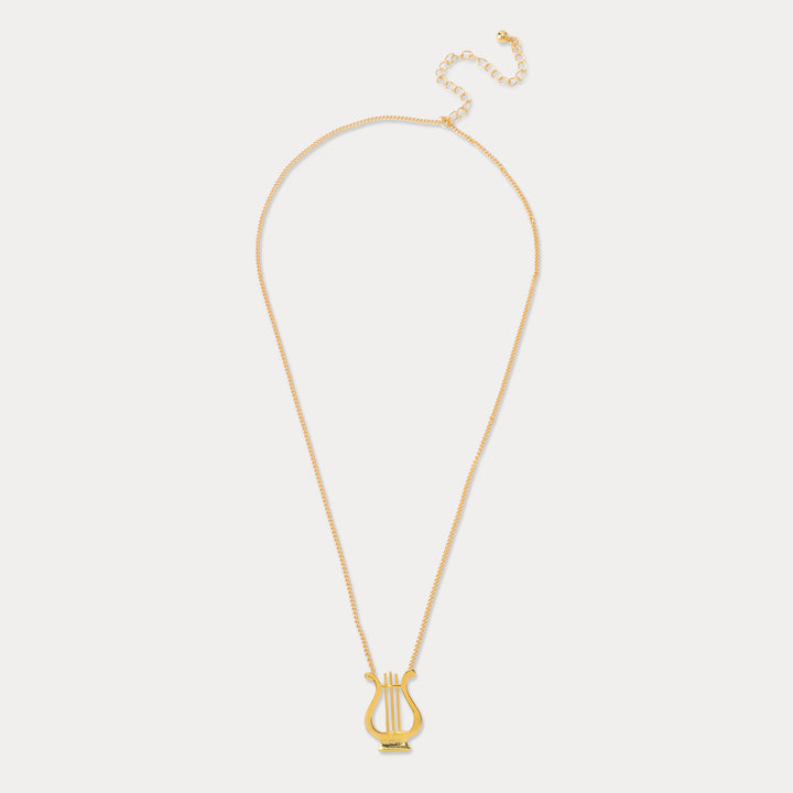 Selenichast Aegean Lyre Necklace