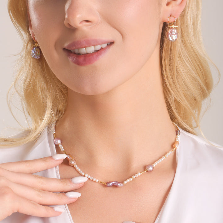 Freshwater Baroque Pearl Necklace