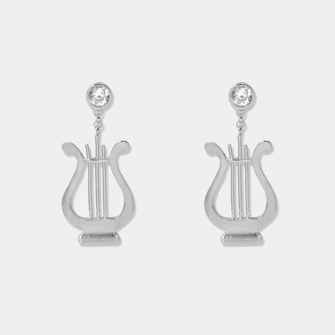 Selenichast Aegean Lyre Earrings