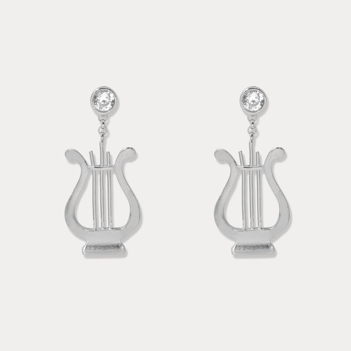 Aegean Lyre Earrings