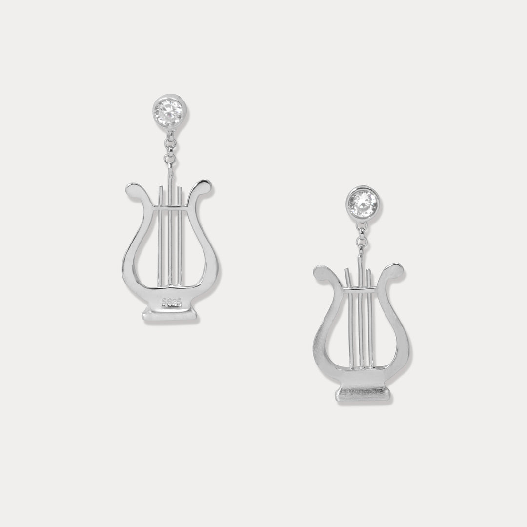 Aegean Lyre Earrings