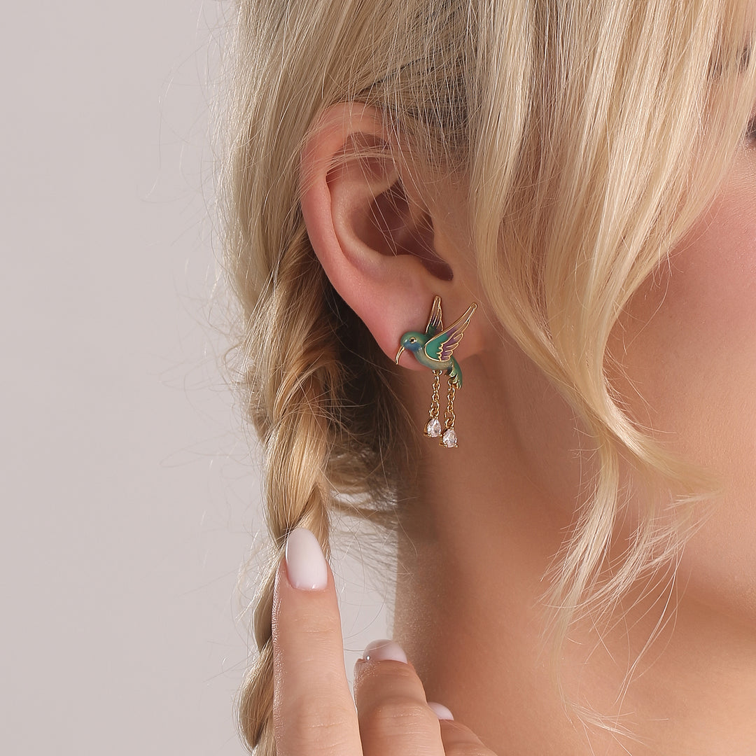 Cute Hummingbird Earrings