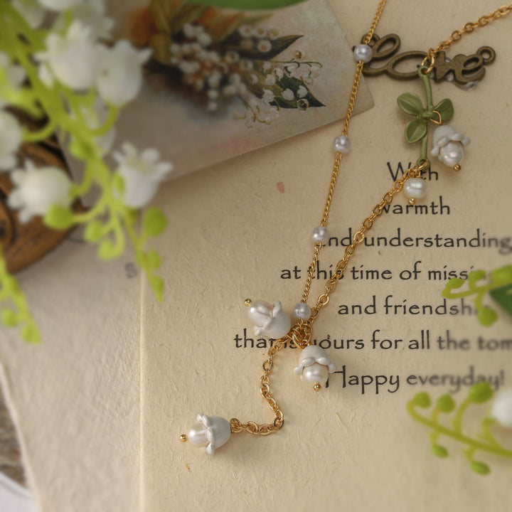 Lily Of The Valley Nature Necklace