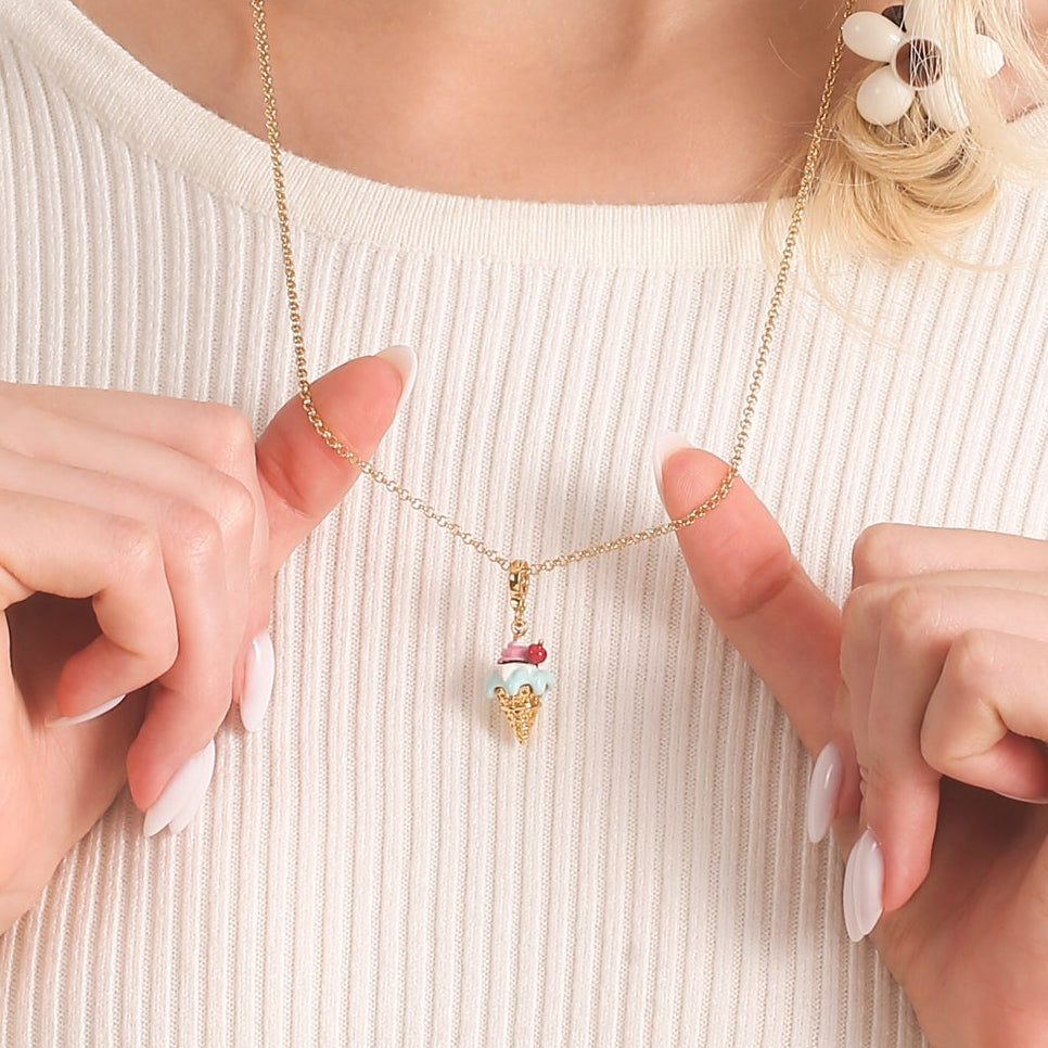 Selenichast Ice Cream Necklace