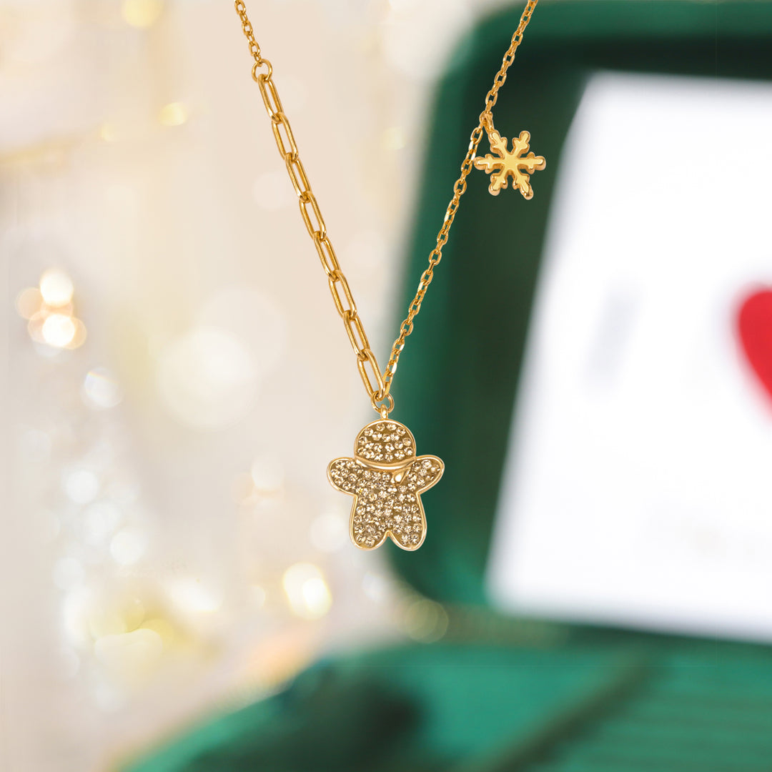 Gingerbread Necklace