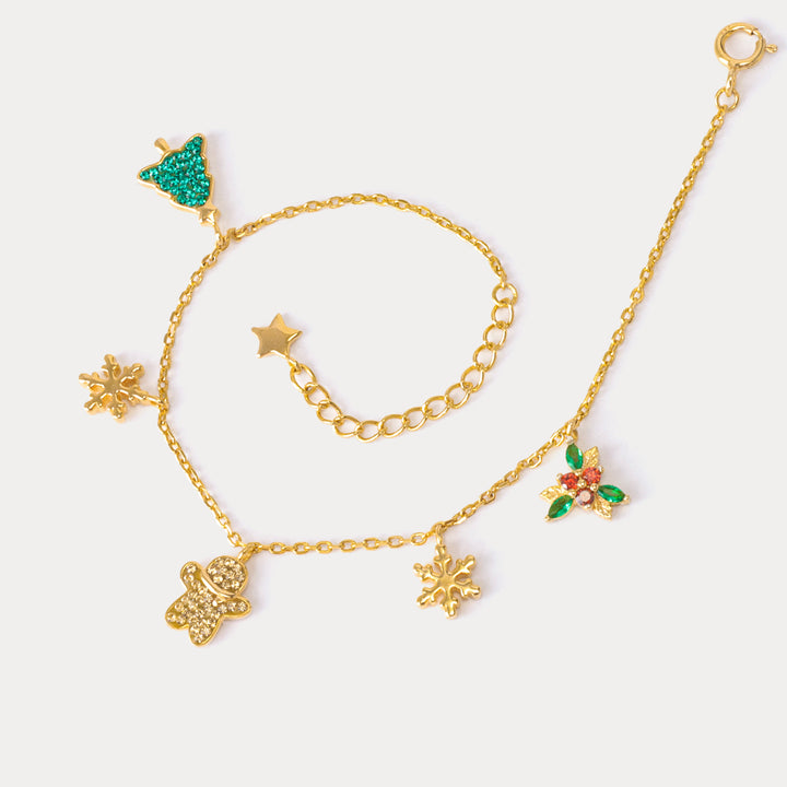 Christmas Charm Bracelet