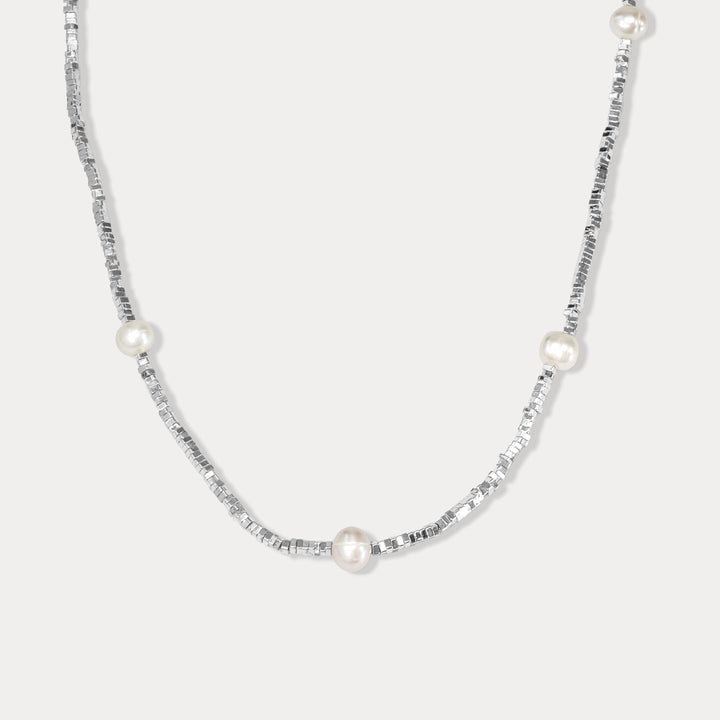 Pearl Station Necklace