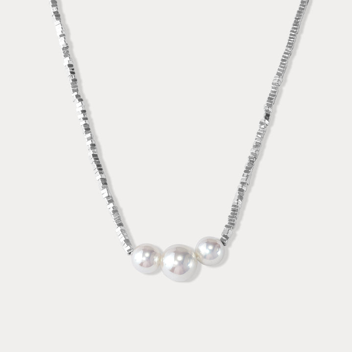 Three Pearl Necklace