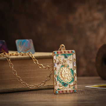  Wheel of Fortune Tarot Card Jewelry