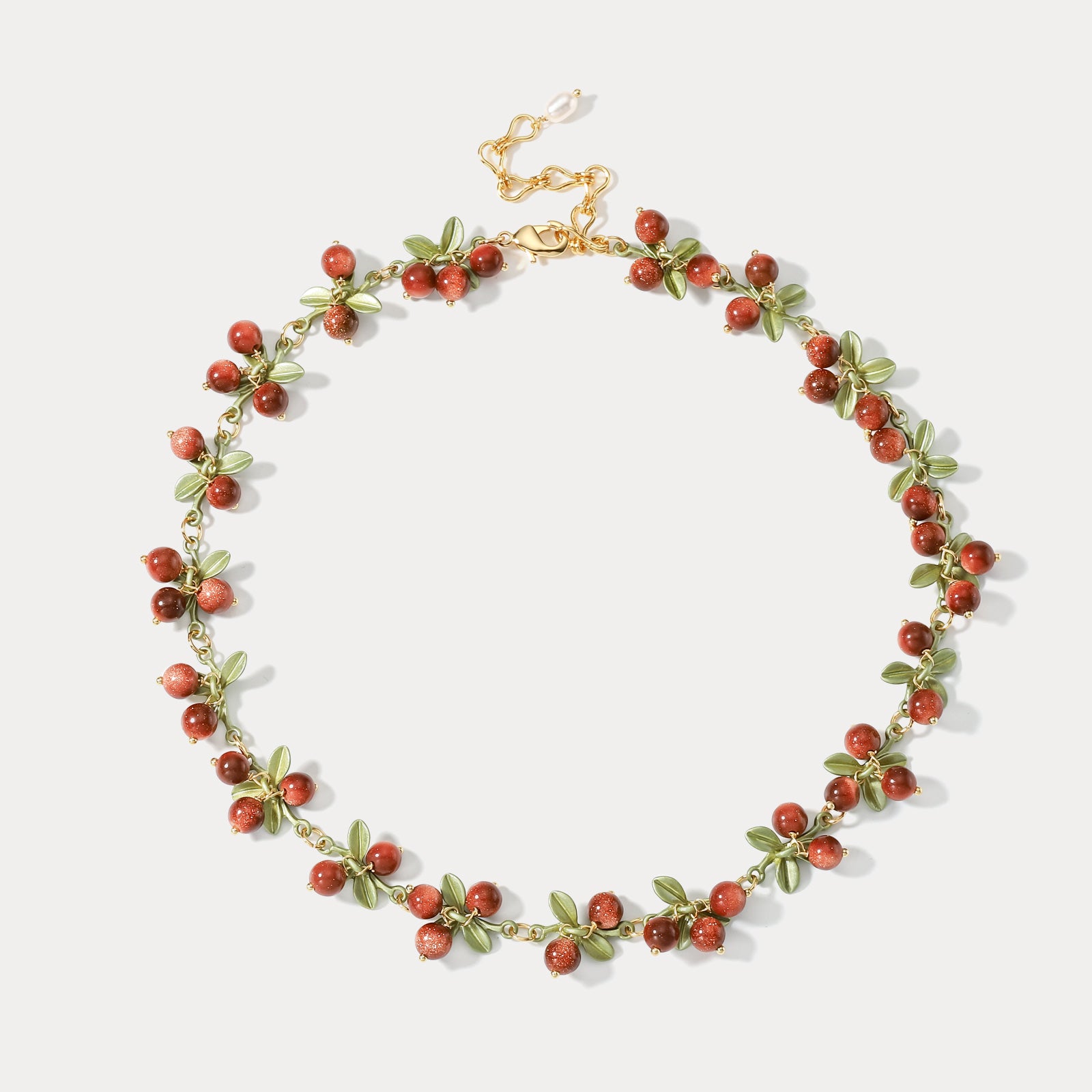 Selenichast Cranberry Necklace