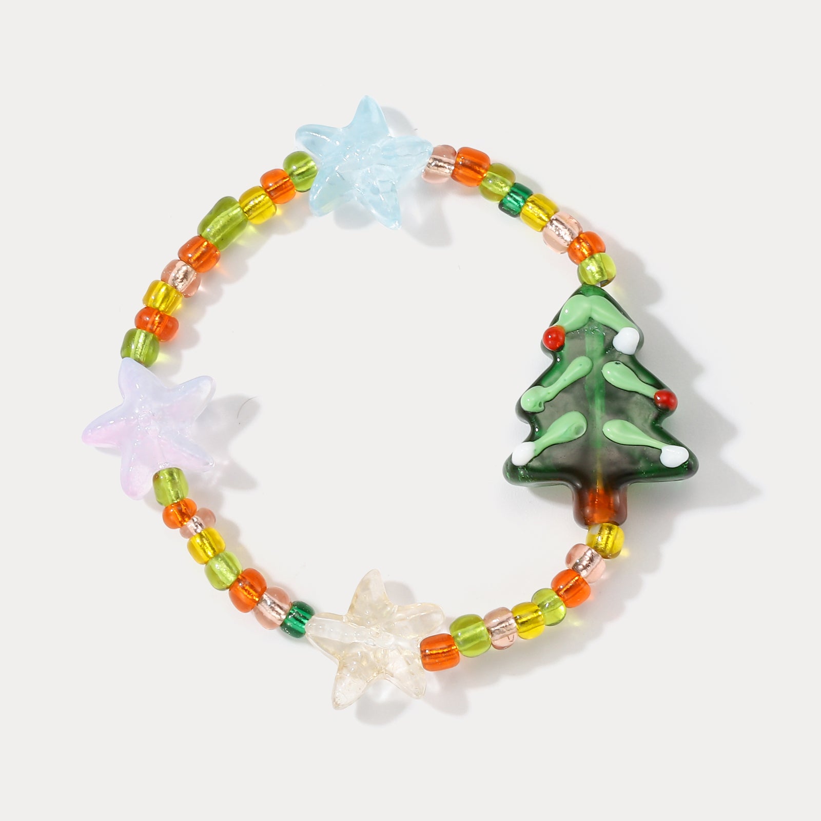 Selenichast Christmas Tree Starfish Bracelet