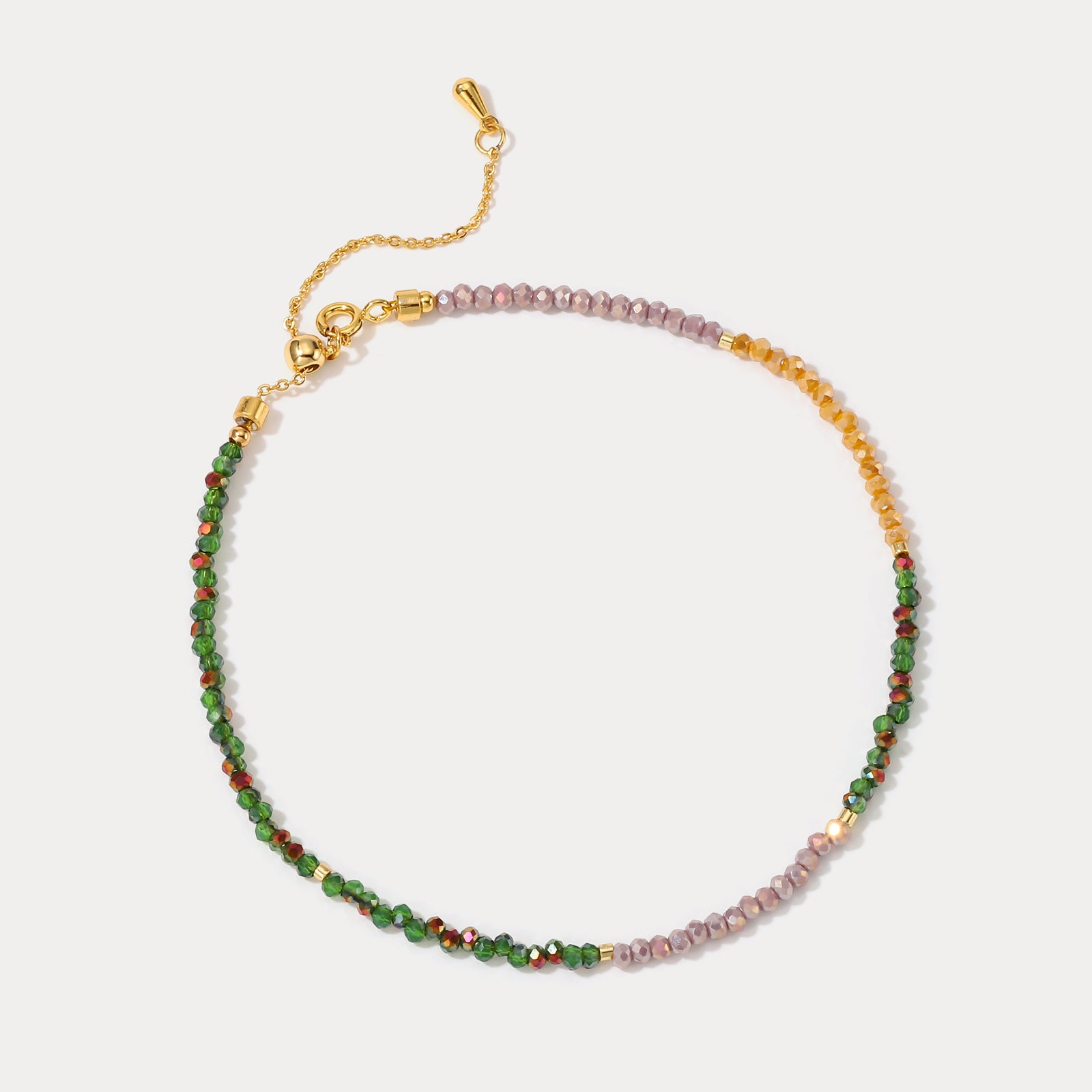 Dainty Beaded Anklet