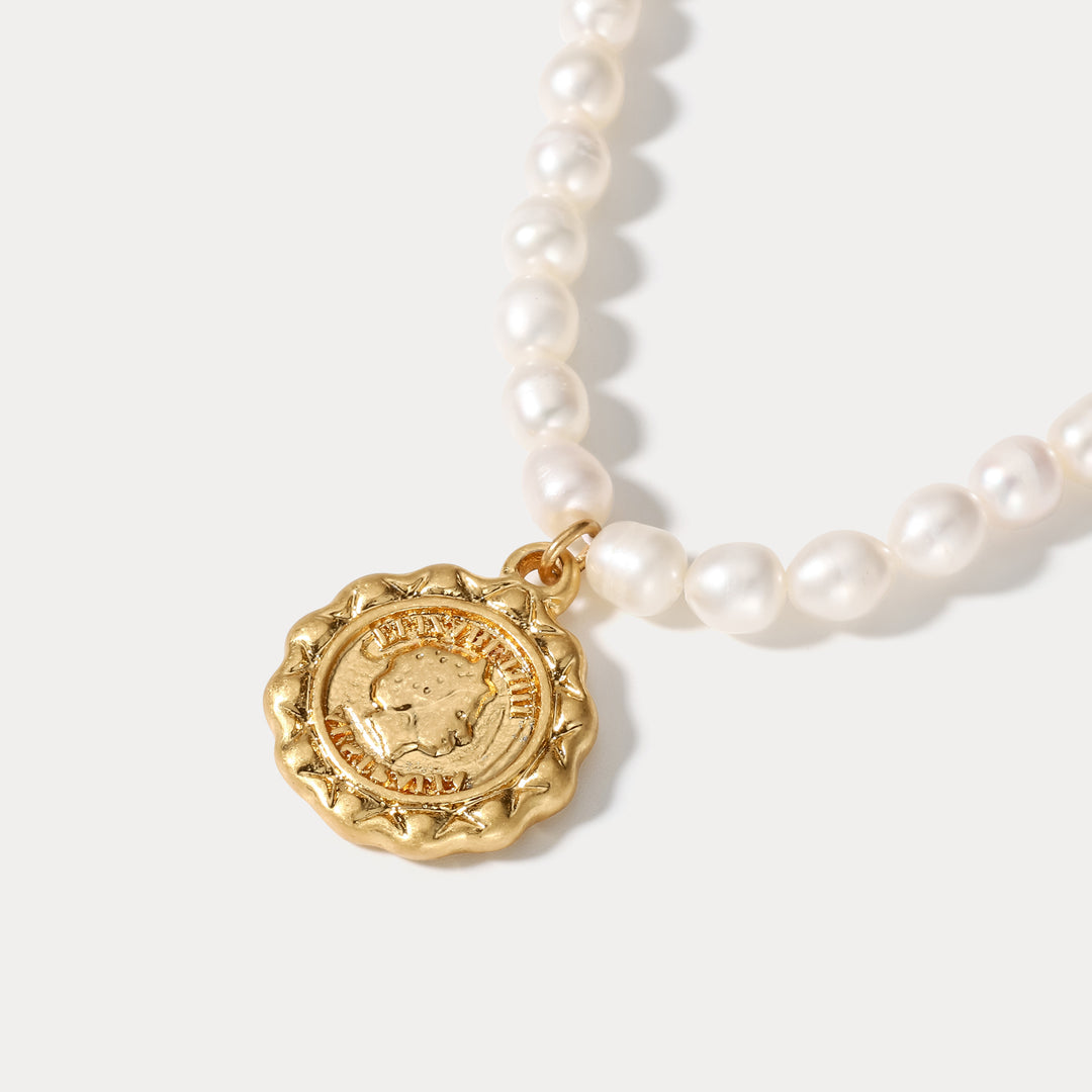 Gold Coin Necklace