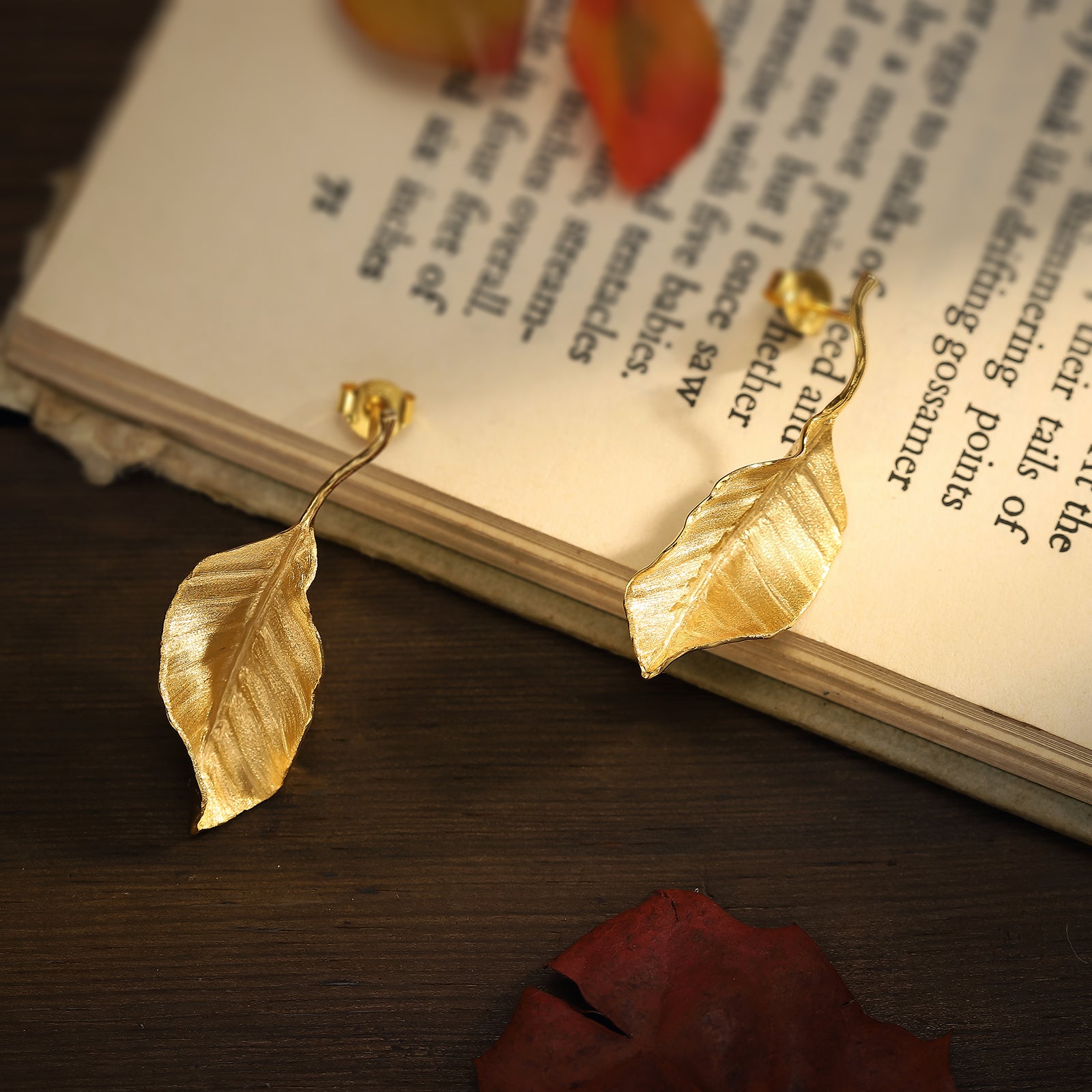 Autumn Leaves Dangle Earrings