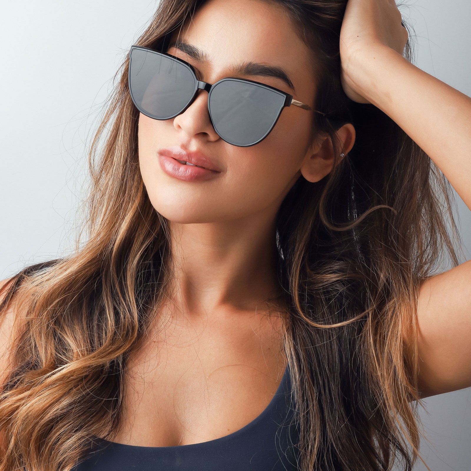 Black Fashion UV Protection Sunglasses