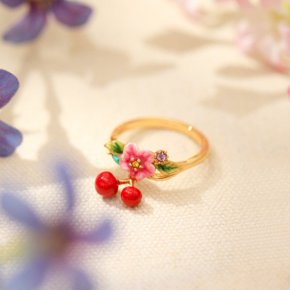 Cherry Ring Gold 