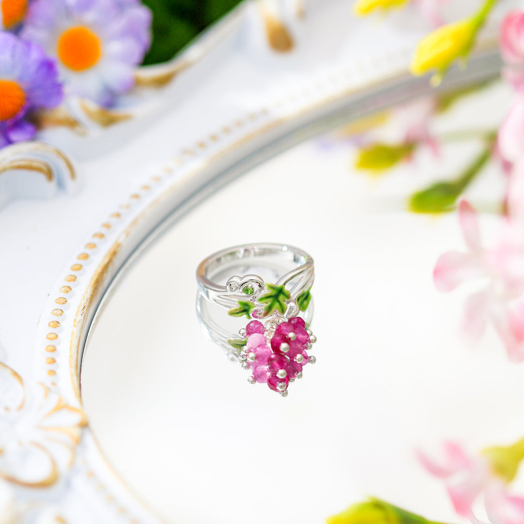 Grape Silver Ring