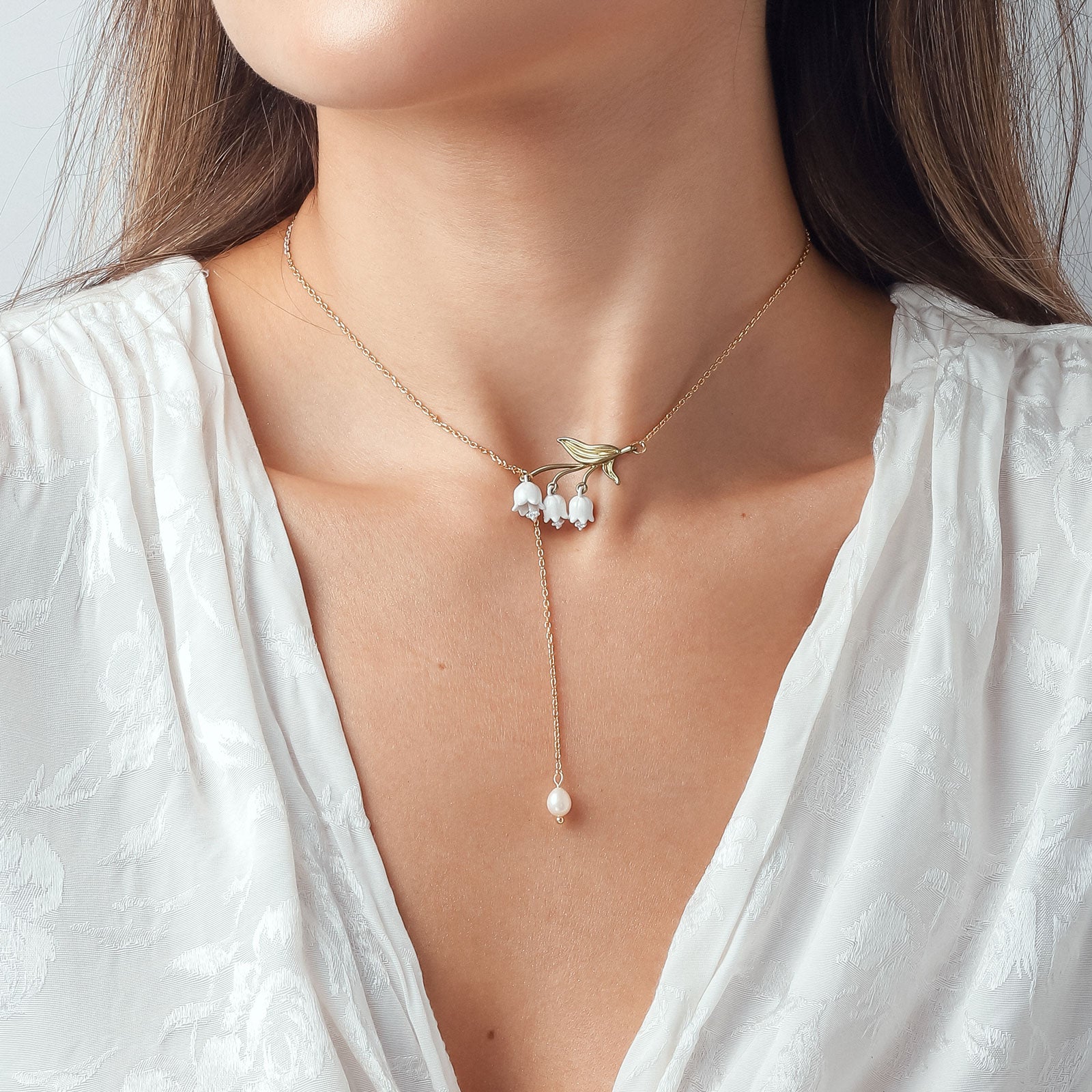 Sweetly Lily Of The Valley Necklace