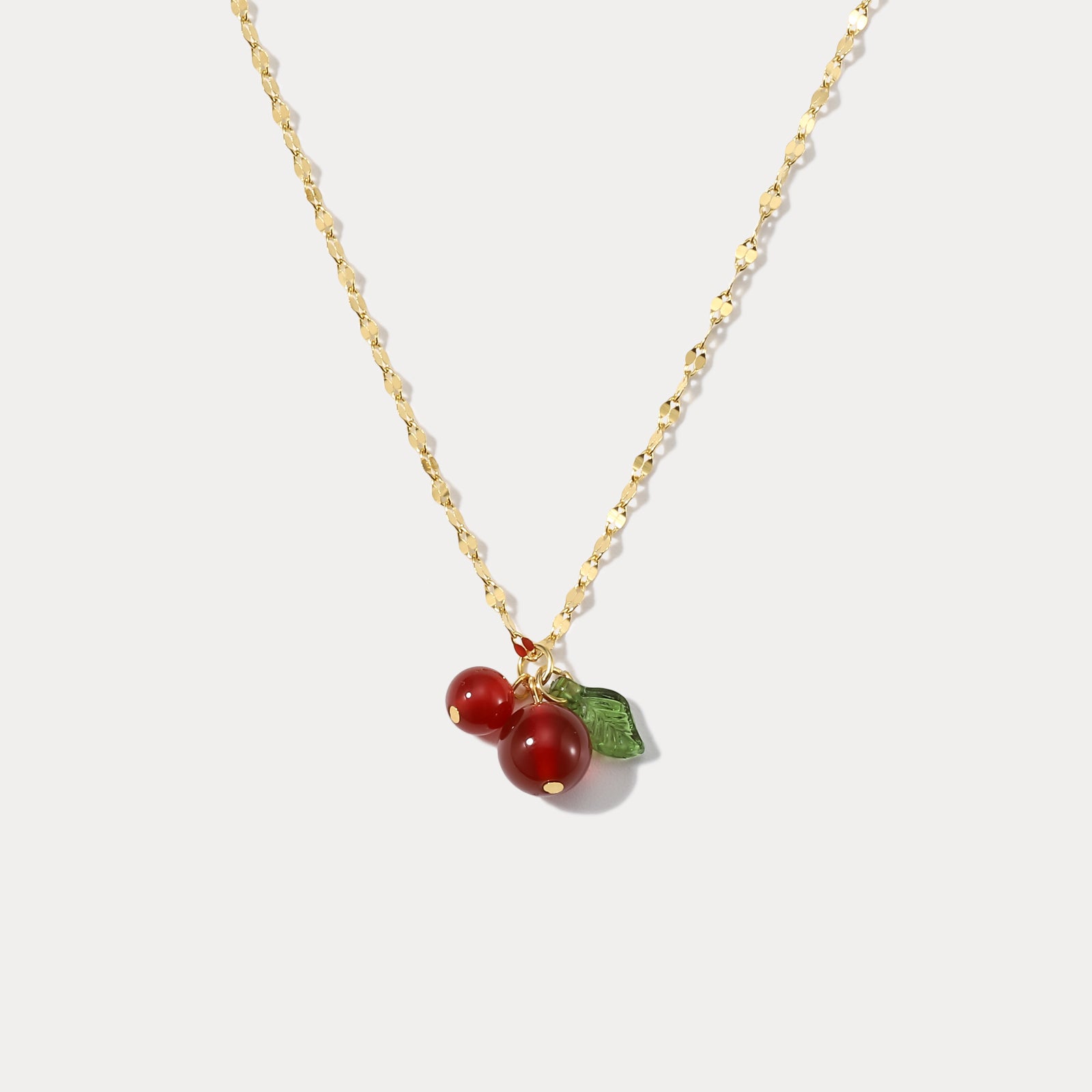 Selenichast Cranberry Pendant Necklace