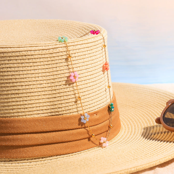 Multi Flower Necklace