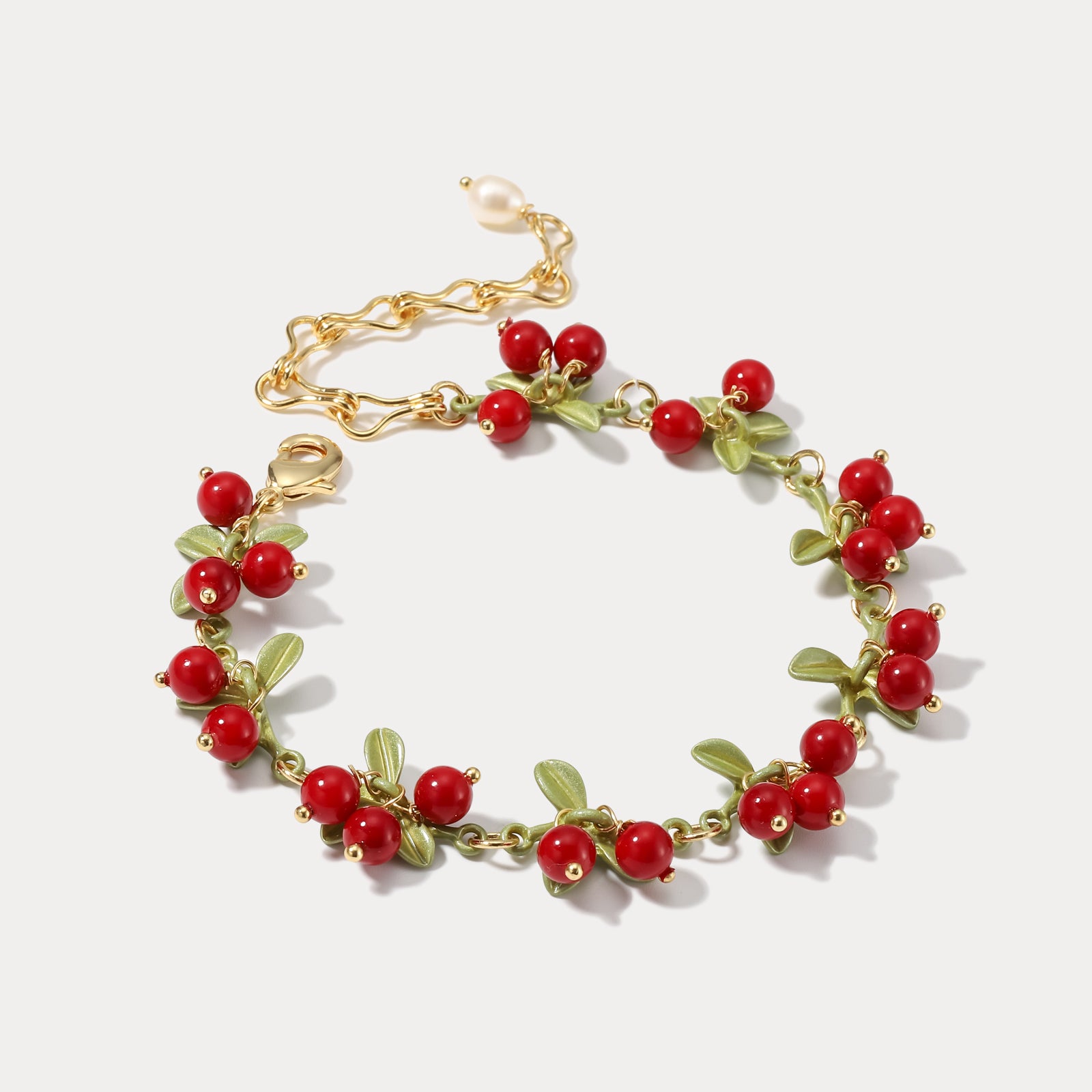 Cranberry Autumn Bracelet