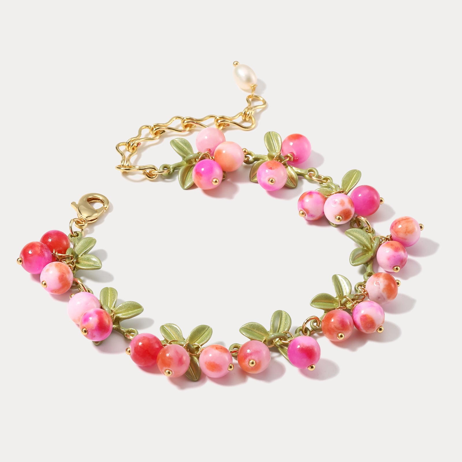 Pinkberry Natural Stone Bracelet