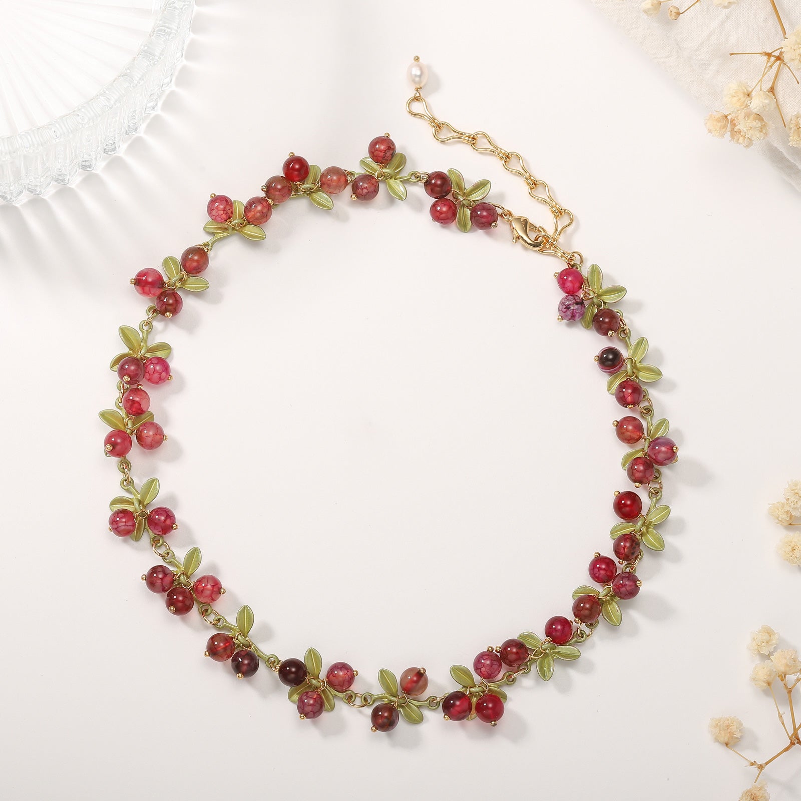 Cranberry Nature Choker