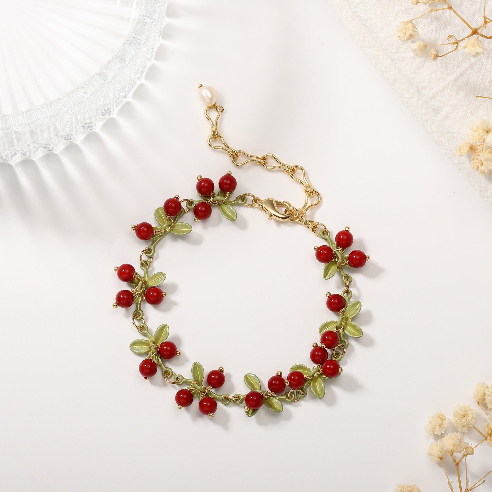 Cranberry Fashion Bracelet