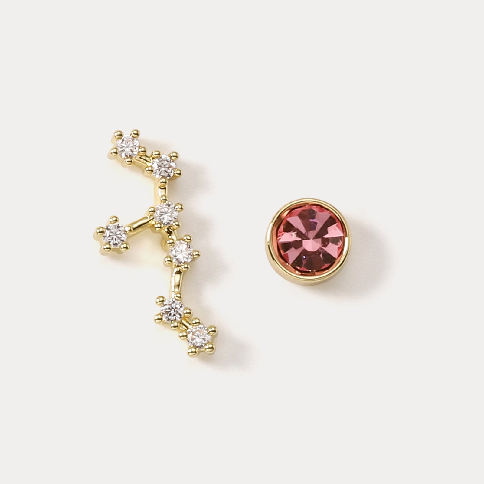 Sagittarius Constellation Asymmetry Stud Earrings